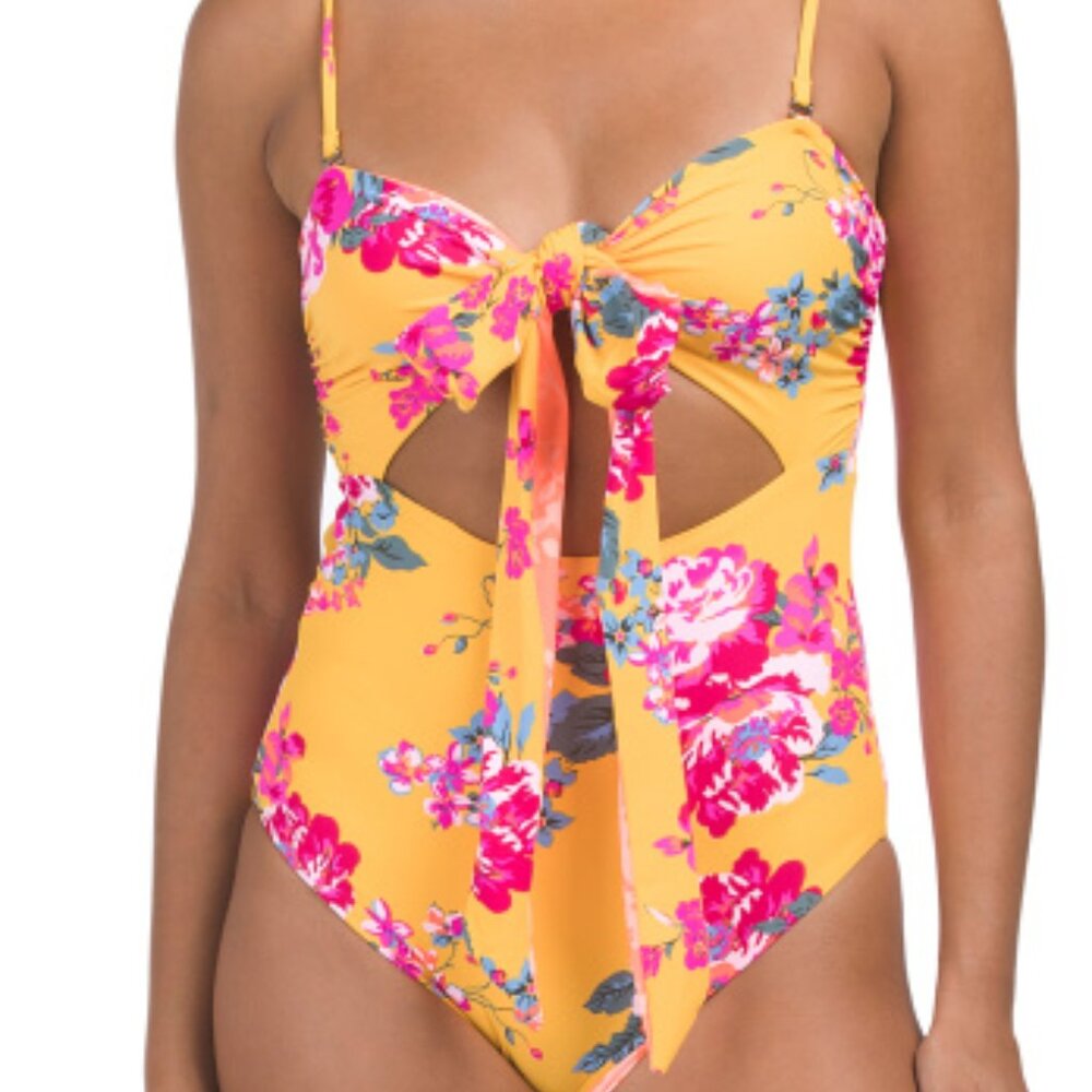 💛HOST PIC!💛🎉🌴🌸 Maaji Colombia Convertible Ivonne Cut Out Swimsuit 🌴🌸Med